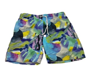 Short intérieur en maille avec poches arrière Summer Basic Men Swimming Shorts AOP Print Design Prix de gros du Bangladesh - Product Image 2
