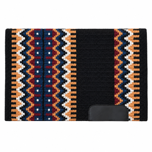 Vente en gros de tapis de selle western, couvertures de selle tissées Navajo, tapis d'équitation en laine personnalisés, équipement équestre, tapis de ranch, fabricant exportateur - Product Image 6