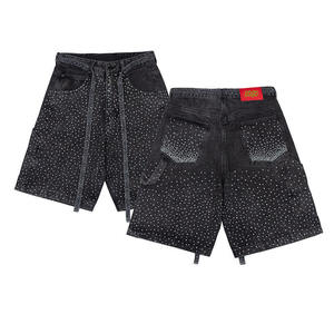 Shorts en jean robustes pour hommes, conçus pour un style de vie et une activité quotidienne - Product Image 4