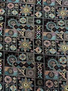 Tissu Fendi brodé tissé écologique pour vêtements de mariage, décoration intérieure, sacs, couleur personnalisée, mobilier de luxe pour filles - Product Image 4