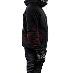 Chaqueta con Capucha para Motocicleta, Certificación CE, Forro Polar con Cierre, 600g, 100% Poliéster, Transpirable, Personalizable, Unisex, Protectora - Product Image 5