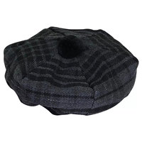 Gorro de Hombre Gris OEM ODM, Estilo TAM O SHANTER, Boina, Balmorals, Tartan, Tammy, Personalizado