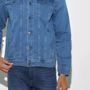 Wholesale Denim <b>Jackets</b> High Quality Custom Front Logo Printed Men's <b>Winter</b> <b>Jacket</b> Quick Dry - Product Image 5