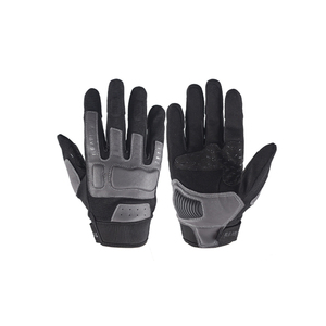 Leash <b>Full</b> Finger Racing Gloves Leather Non <b>Slip</b> Outdoor Waterproof Touch Screen for Sports Riding Gloves Unisex - Product Image 2