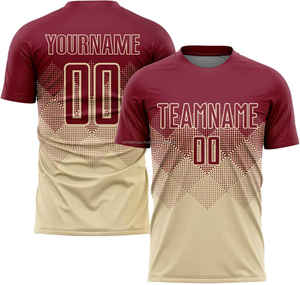 Camiseta de fútbol sublimada para hombre, color personalizado, peso ligero, nueva llegada, camiseta de fútbol transpirable de secado rápido, venta al por mayor - Product Image 4