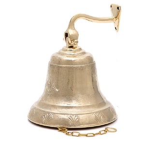 Campana de Mano de Latón de Estilo Tradicional, Decoración Artesanal para Montar en la Pared, Decoración para Iglesia, Hogar y Escuela, Personalizable de Fábrica - Product Image 1