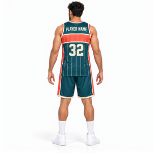 Uniformes de Baloncesto Personalizados para Equipos, Insignia Bordada, Nombre y Número Impresos, Opciones sin Mangas que Absorben la Humedad, Detalles Personalizados del Jugador - Product Image 4