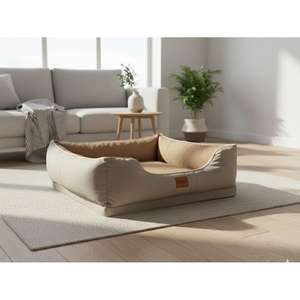 Cama para Mascotas Yommy, Cómoda y con Soporte, con Base de Espuma de Alta Densidad, Diseño Envolvente y Acolchado para Perros - Product Image 5