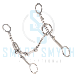 SMART SMYTH INTL - Bocado Profesional de Acero Inoxidable para Caballo, Tipo Pelham, con Cadena de Control, Garantía de 3 Años, para Entrenamiento de Equitación - Product Image 4
