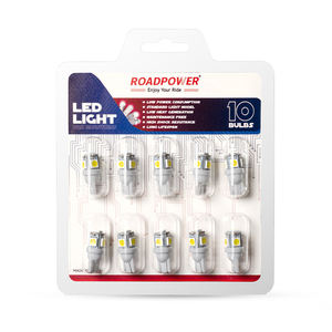 Bombillas LED T10 Roadpower Blanco Brillante, Paquete de 10, CANbus, Sin Errores, Plug & Play, Ahorra la Vida Útil de la Batería y Ofrecen una Potencia Fuerte - Product Image 1