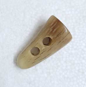 Botón de cuerno de búfalo de estilo religioso, pulido a mano, ecológico, duradero, de primera calidad, para chaqueta, con diseño natural minimalista. - Product Image 2