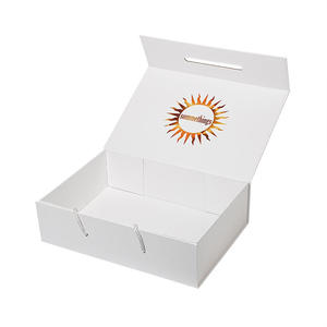 Boîtes cadeaux personnalisées pour vêtements avec poignées à cordon, boîtes d'emballage rigides pour vêtements, adaptées aux t-shirts, robes et sweats à capuche - Product Image 2