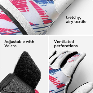 High Quality Manufacturer Baseball Leather Batting Gloves <b>Outdoor</b> Sports Wear Durable Baseball Batting Gloves OEM Service - Product Image 3