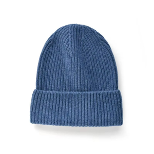 Ribbed Knit Beanie Cap Flexible Stretch Construction Comfortable Daily Wear Winter Headwear <b>Accessory</b> - Product Image 3