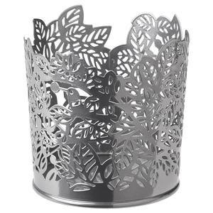 Luxurious Rose Gold Metal <b>Tea</b> Light Holder Set Intricate Geometric Cut-out Design Copper Votive Candle <b>Stands</b> For Modern Home - Product Image 5
