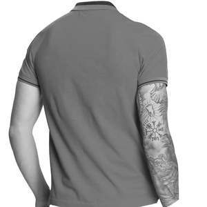 Polo informal de manga corta para hombre, ropa de calle colorida personalizada, camisetas en blanco, novedad de verano - Product Image 5
