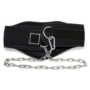 Customized Neoprene Weightlifting Dipping <b>Belt</b> with Steel Chain Waterproof & Breathable Unisex for Gym Fitness <b>Exercise</b> - Product Image 4