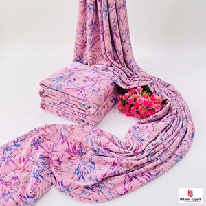 Tissu en velours imprimé multicolore de luxe pour robes de mode, vêtements, textiles de maison, OEM, ODM, textile sur mesure - Product Image 4