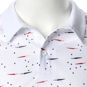 Vêtements décontractés pour hommes, chemises à la mode, nouveau design, impression de logo personnalisé, tricoté, 100% coton respirant - Product Image 5