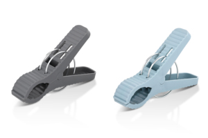 RIVER PLAST High Strength PP Plastic Laundry Pegs Stainless Steel Components Durable Non-Slip Grip for Outdoor Clothes - Product Image 2