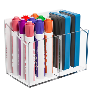 Porte-stylos et crayons en acrylique de style moderne, très vendu, pour le rangement des pinceaux, stylos et gloss à lèvres. - Product Image 5