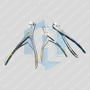 3 pièces Coupe-fil à mâchoires TC, instruments dentaires en acier inoxydable, outils de coupe manuels pour l'extraction dentaire - Product Image 4