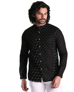 2025 printemps et été nouvelle chemise de couleur unie unie en gros 100% coton hommes à manches longues chemise formelle poche latérale de haute qualité - Product Image 1