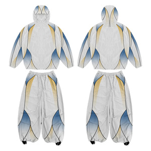 Private Label Custom Warmup Windbreaker <b>Sets</b> Relaxed Fit Woven Tracksuit Factory Price Bulk Production - Product Image 1