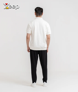 เสื้อเจอร์ซีย์แขนยาวผู้ชาย XEEP แบบสั่งทำพิเศษ ผ้าโพลีเอสเตอร์/คอตตอนถัก ปักลาย ซิปด้านหน้า น้ำหนัก 180 กรัม - Product Image 4