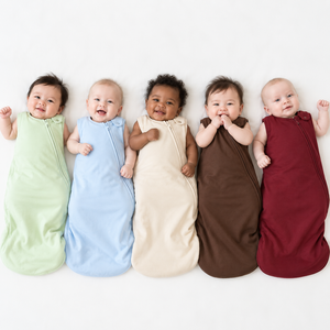 Baby Wearable <b>Sleeping</b> <b>Bag</b> 100% Cotton Sleeveless Zipper Newborn Infant Sleep Sack OEM ODM Manufacturer - Product Image 3