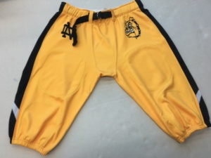 Maillot de football américain avec motif étoiles et rayures, numéro 20, uniforme en maille sans manches pour hommes, pantalon blanc à taille élastique - Product Image 5
