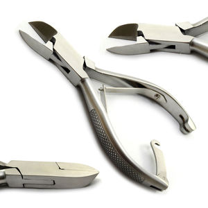 MEDSPO Podiatry Heavy Duty Stainless Steel Thick Ingrown <b>Toe</b> Nails Nipper Side Cutter Pattern Handle Straight - Product Image 1