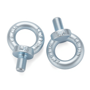 Perno de Ojo Galvanizado de Rosca Fina Jinggong DIN580, Estándar Nacional, Anillo de Molde Marino, Perno de Elevación Extendido, Estándar Alemán - Product Image 2