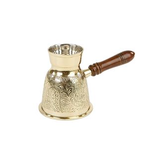 Cafetera Turca de Cobre con Asa de Madera, Diseño Vintage, Percolador para Preparar Café - Product Image 3