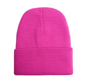 Bonnet uni unisexe automne hiver laine mélanges doux chaud tricoté casquette hommes femmes SkullCap chapeaux bonnets 2026 - Product Image 4
