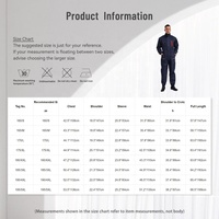 Trajes de Trabajo Tipo Overol para Hombre de Una Pieza Uniformes de Trabajo Monos Reflectantes para Ingeniero Mecánico