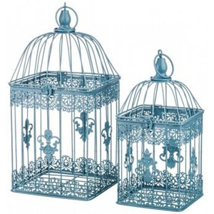 กรงนกสแตนเลสแบบคลาสสิก ผิวขัดเงา แขวนได้ ใช้ในบ้าน เหมาะสำหรับนกขนาดเล็ก - Product Image 6