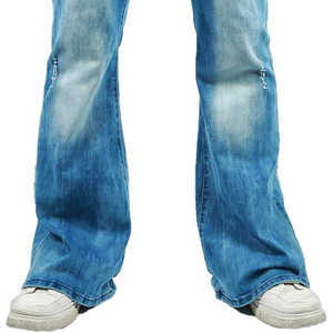 Pantalons en denim décontractés extensibles pour hommes, 100% coton, coupe droite, respirants, jeans tendance - Product Image 4