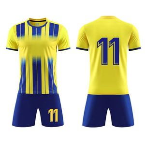 Camiseta de Fútbol de Alta Calidad, 100% Poliéster, Manga Corta, Cuello Alto, Uniforme de Fútbol para Verano, Secado Rápido, Transpirable, Unisex - Product Image 3