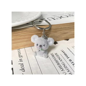<b>Cute</b> Plush Keychains Cartoon Animal Soft Toys 3D Shape Multi Color Collection - Product Image 5