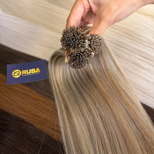 Extensiones de Cabello Humano Vietnamita con Punta de Queratina, Liso, Súper Doble Trama, Color Piano, Mini Puntas Planas - Product Image 2