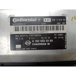 ECU Original Usada para Chairman Facelift 2011-2017, A1625532202 - Product Image 6