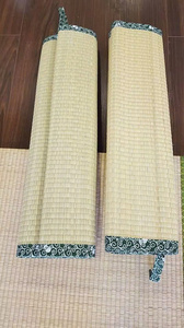 เสื่อหญ้าทะเลคุณภาพสูงพร้อมขนาดที่กำหนดเอง-ดอกบัวสีน้ำเงินผลิตภัณฑ์เสื่อทนทานเป็นมิตรกับสิ่งแวดล้อมจากเวียดนาม - Product Image 2