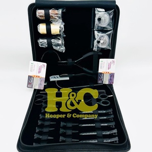 Nuevas llegadas: Kit de herramientas para extensiones de cabello HOOPER COMPANY, Alicates de microperlas de acero inoxidable con bucle de tracción, Uso comercial, Venta al por mayor - Product Image 5
