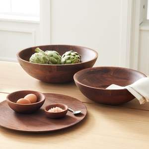 Eco-Friendly <b>Wooden</b> Dining Table Presentation <b>Bowl</b> Eco-friendly <b>Wooden</b> <b>Bowl</b> for Daily Use - Product Image 4