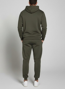 Men Jogging <b>Trouser</b> Men Sweat Suit Set in Wholesale High Quality Custom Made Loose Fit 100% Cotton Fleece Pullover Hoodie Cuffed - Product Image 2