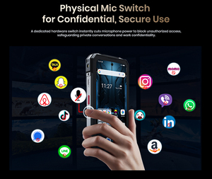 Fossibot F115 Ultra Rugged Smartphone 6.78 Inch Display Android 16 MT6858 (25MS) D7100 20000mAh 50MP <b>Cameras</b> 12GB 256GB IP69K - Product Image 6