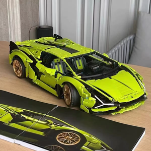 3696 pièces, modèle de voiture technique compatible Lambo Sian 42115, construction de modèles de voitures pour adultes, briques, jouets pour garçons, blocs de construction, cadeaux pour enfants - Product Image 2