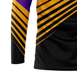 Venta Directa de Fábrica, Camiseta de Manga Larga Sublimada para Hombre, Ropa Deportiva, Cuello Redondo, Camiseta de Manga Larga para Hombre - Product Image 6