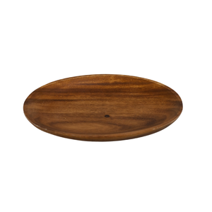 Assiette ovale en bois de taille moyenne - Product Image 2